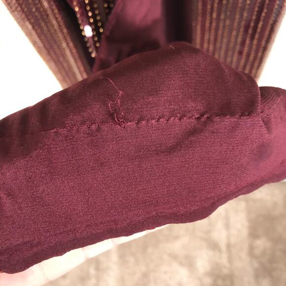 HANEY Elise Beaded Sequin Midi Dress Cocktail 0 - Picture 8 of 10